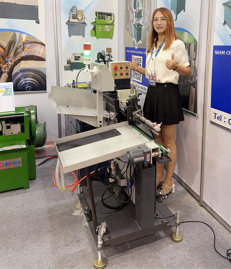 Máy lăn chủ đề tại Triển lãm Công nghiệp Thái Lan 2025